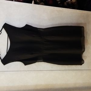 Women's Bari Jay Size 14 Dress Mesh waist panels